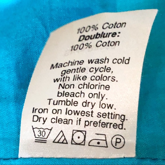 J Crew Pencil Skirt Turquoise And Green Cotton Print, Size 6 EUC - Picture 15 of 16